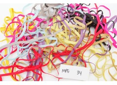 Mix Pack Elastic (MPE 34) 20 meters, Skinny elastic 6mm